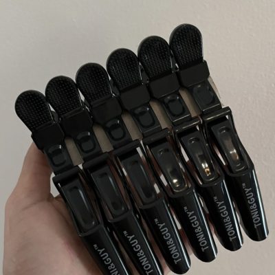 گیره تقسیم بندی مو مدل سوسماری پک 6 عددی برند تونی اند گای Tuni & guy